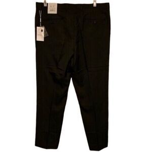 ANGELO ROSSI PE0M SIZE 40X30 BLACK DRESS PANTS **NEW**